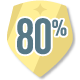 80% Feedbackquote